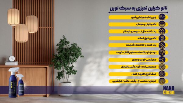شوینده همه کاره نانوکلین خانگی 10 در 1